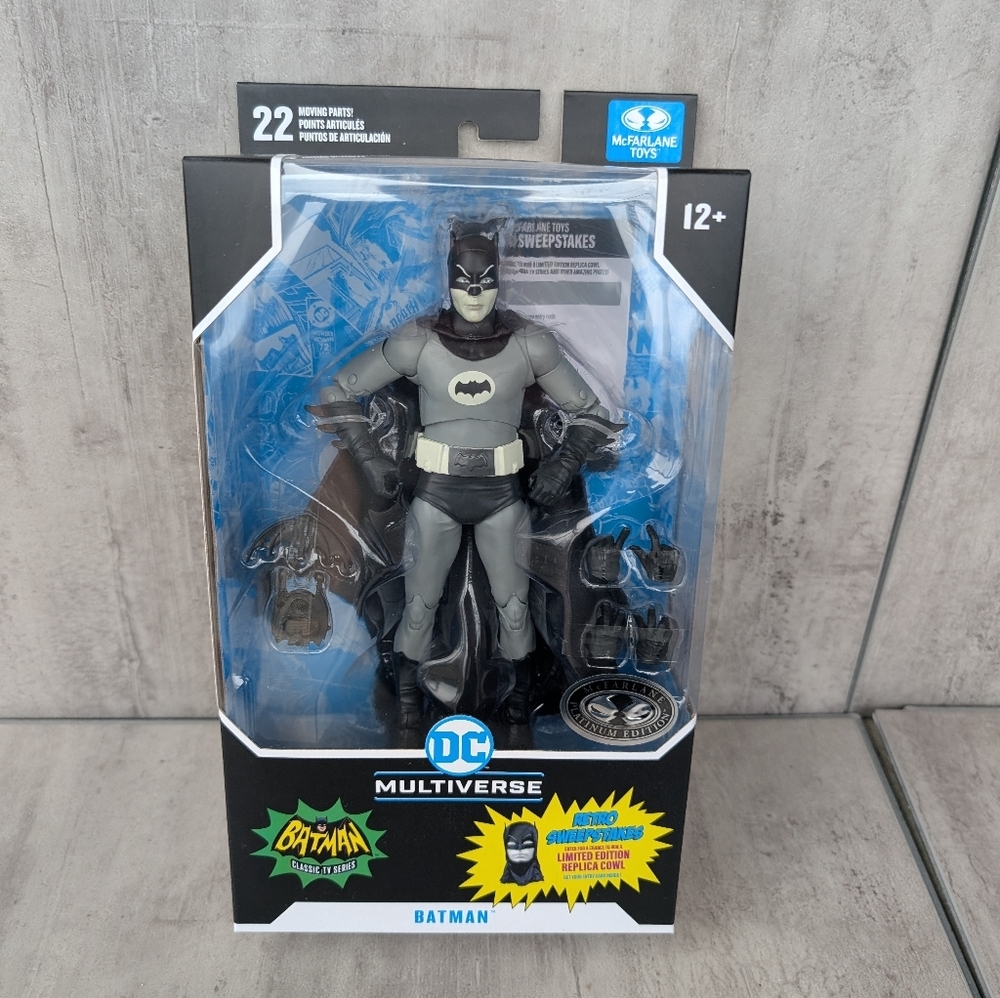 McFarlane DC Multiverse Batman Classic TV Series Platinum Limited Edition NIB